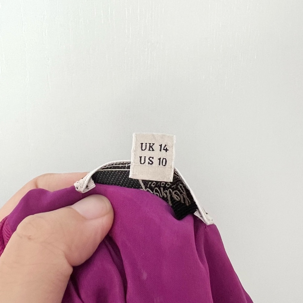 Temperley London Magenta Midi Dress - Picture 7 of 9